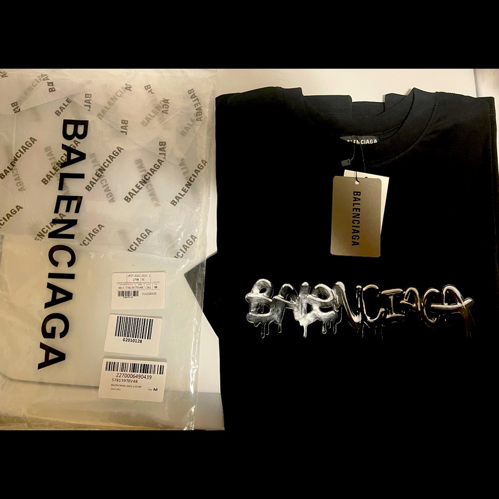 BALENCIAGA DRIP TEE